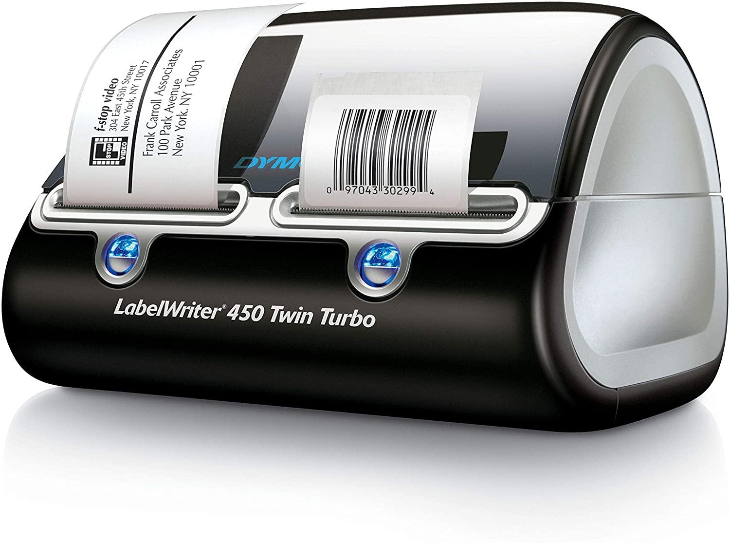DYMO Label Writer 450 Twin Turbo label printer, 71 Labels Per Minute, Black/Silver (1752266) DYMO Label Writer 450 Twin Turbo label printer, 71 Labels Per Minute, Black/Silver (1752266)